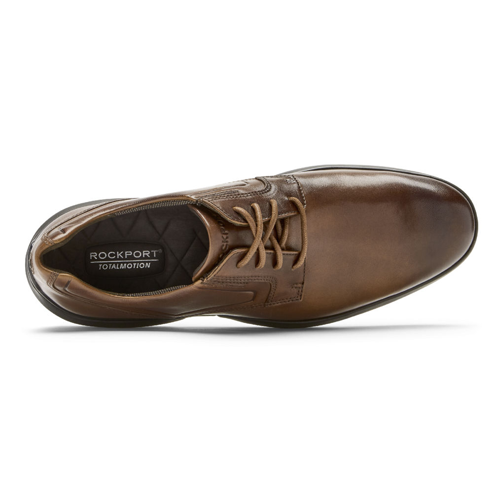 Rockport Oxfords For Mens Brown - Total Motion Advance Plain Toe - LF6872350